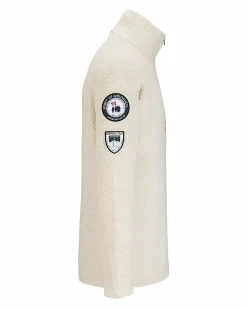 Boiled Ski Sweater W/ Flag